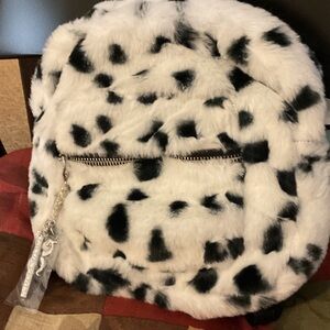 Gilda Paris Faux Fur Backpack